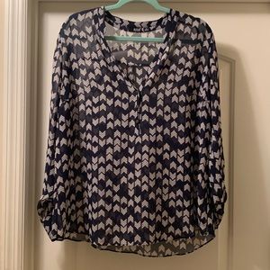 Women’s ana Top from JC Penny - XL - Sheer